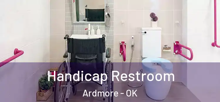  Handicap Restroom Ardmore - OK